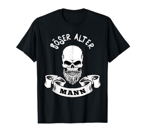 Herren Böser alter Mann - Coole Geschenkidee für Männer T-Shirt von Böser alter Mann - Geburtstagsgeschenk für Herren