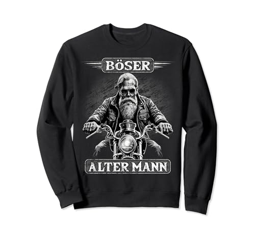 Böser alter Mann Herren Motorrad Biker Sarkasmus Sweatshirt Böser alter Mann Herren Motorrad Biker Sarkasmus Sweatshirt von Böser alter Mann Herren Sarkasmus Spruch