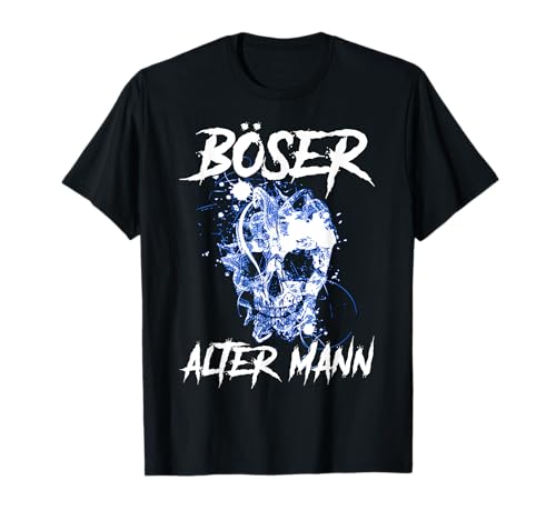 Böser alter Mann Herren Motorrad Biker T-Shirt Böser alter Mann Herren Motorrad Biker T-Shirt von Böser alter Mann Herren Sarkasmus Spruch