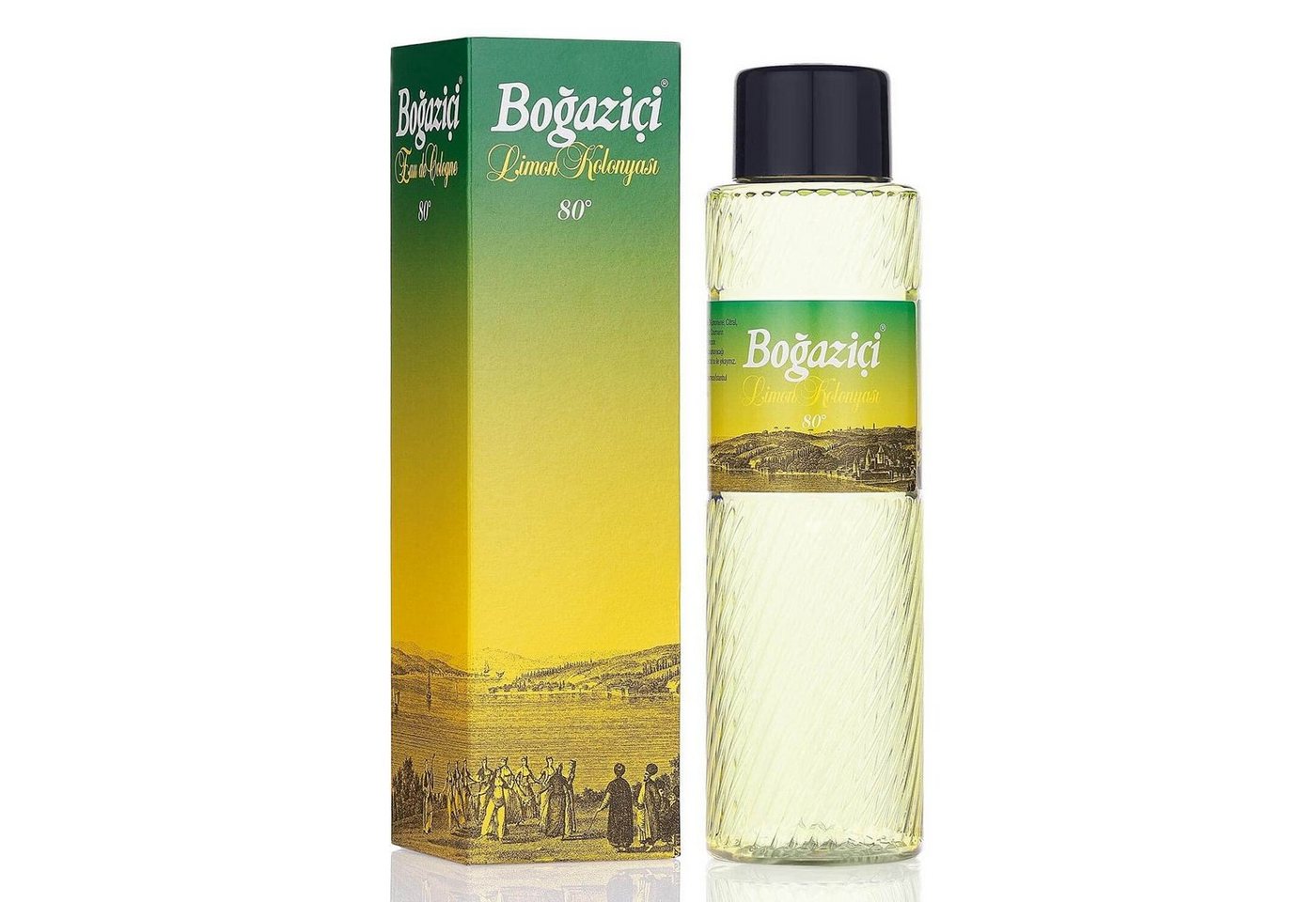 Bogazici Eau de Cologne BOGAZICI Zitronen Duftwasser - Limon Kolonyasi Eau de Cologne 400ml von Bogazici