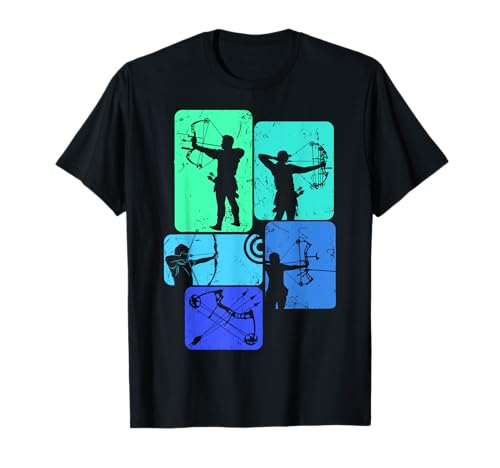 Bogenschießen Bogenschütze Bogensport Herren Kinder T-Shirt von Bogen & Pfeil Geschenke
