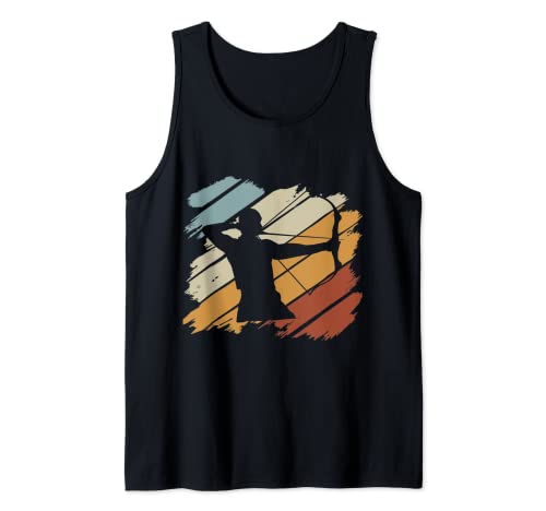Bogenschießen Geschenk Bogen Pfeil Männer Schützenverein Tank Top von Bogenschießen Bogenschütze Bogensport Archery Jagd