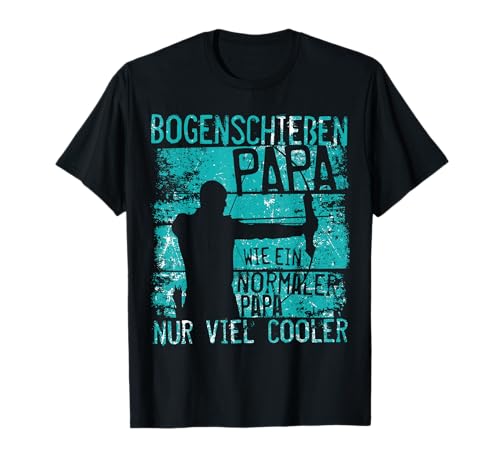 Bogenschiessen Papa Coole Vatertag Geschenke - Bogenschütze mit Pfeil und Bogen T-Shirt für Herren in Schwarz, Kurzarm, Klein (EU), Vatertag, Weihnachten, Geburtstag Bogenschiessen Papa Coole Vatertag Geschenke - Bogenschütze mit Pfeil und Bogen T-Shirt für Herren in Schwarz, Kurzarm, Klein (EU), Vatertag, Weihnachten, Geburtstag von Bogenschiessen Papa Coole Vatertag Geschenke