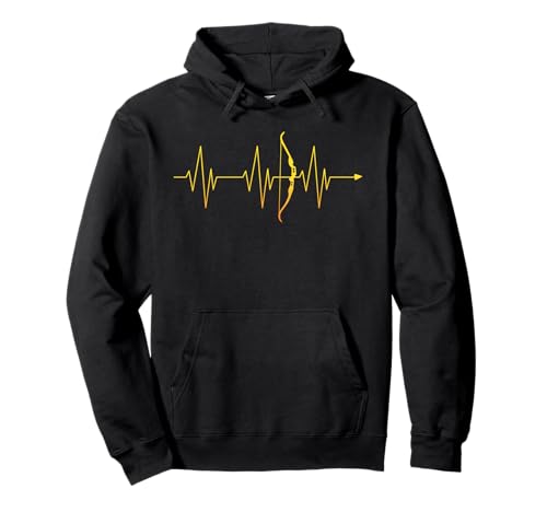 Bogenschießen T-Shirt Herren Bogenschütze Bogensport Pullover Hoodie von Bogenschießen T-Shirt Herren Bogenschütze