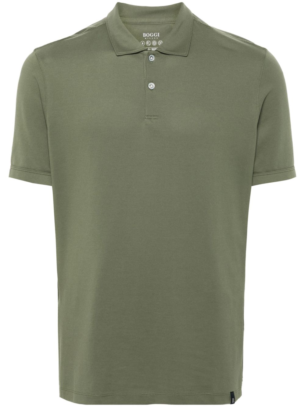 Boggi Milano Poloshirt mit Logo - Grün von Boggi Milano