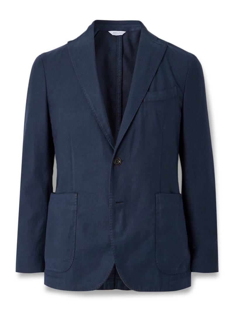 Boglioli - Linen-Blend Blazer - Men - Blue - IT 52 von Boglioli