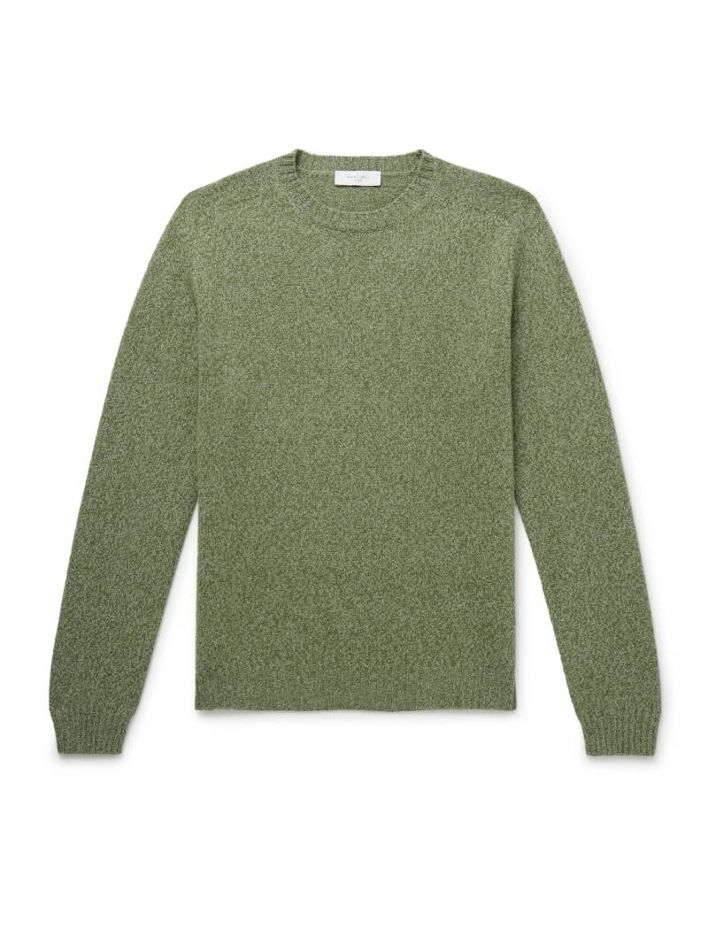 Boglioli - Wool and Cashmere-Blend Sweater - Men - Green - XL von Boglioli