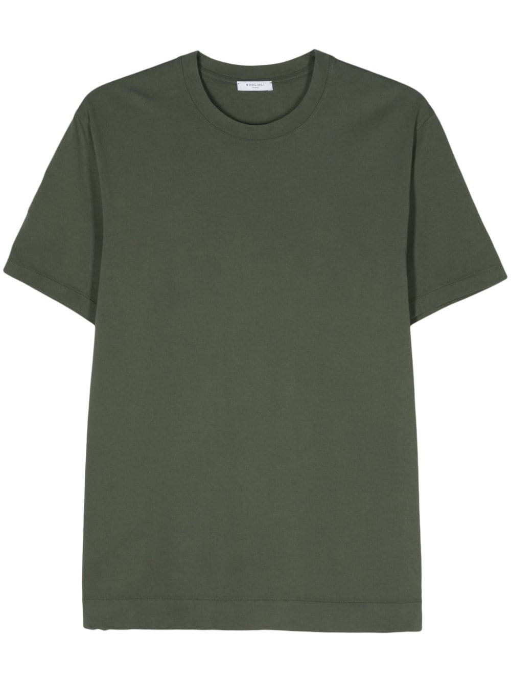 Boglioli cotton jersey T-shirt - Grün von Boglioli