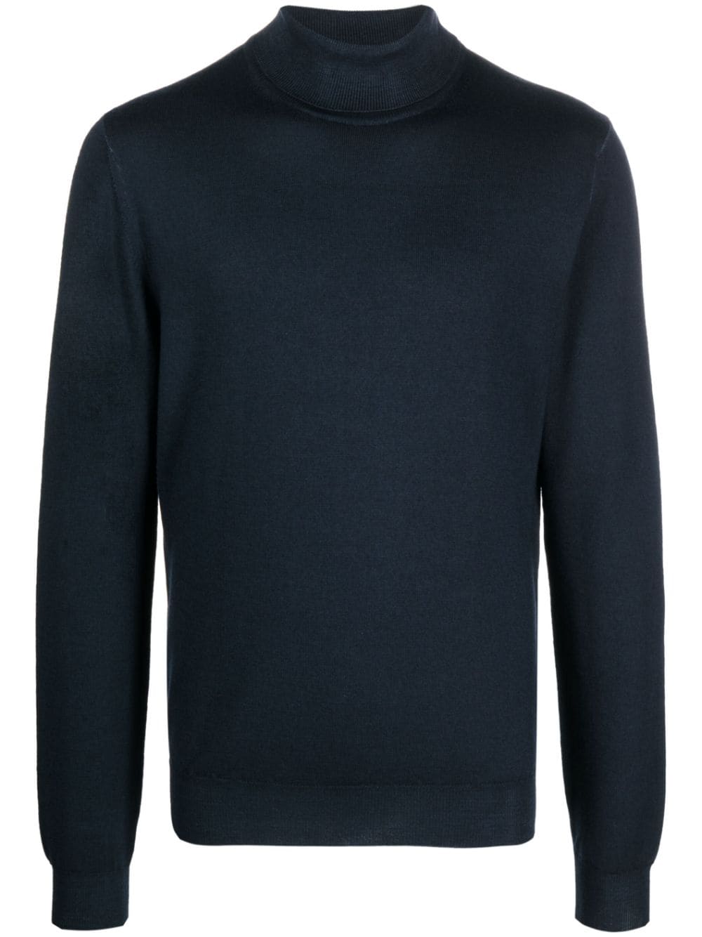 Boglioli Klassischer Rollkragenpullover - Blau von Boglioli