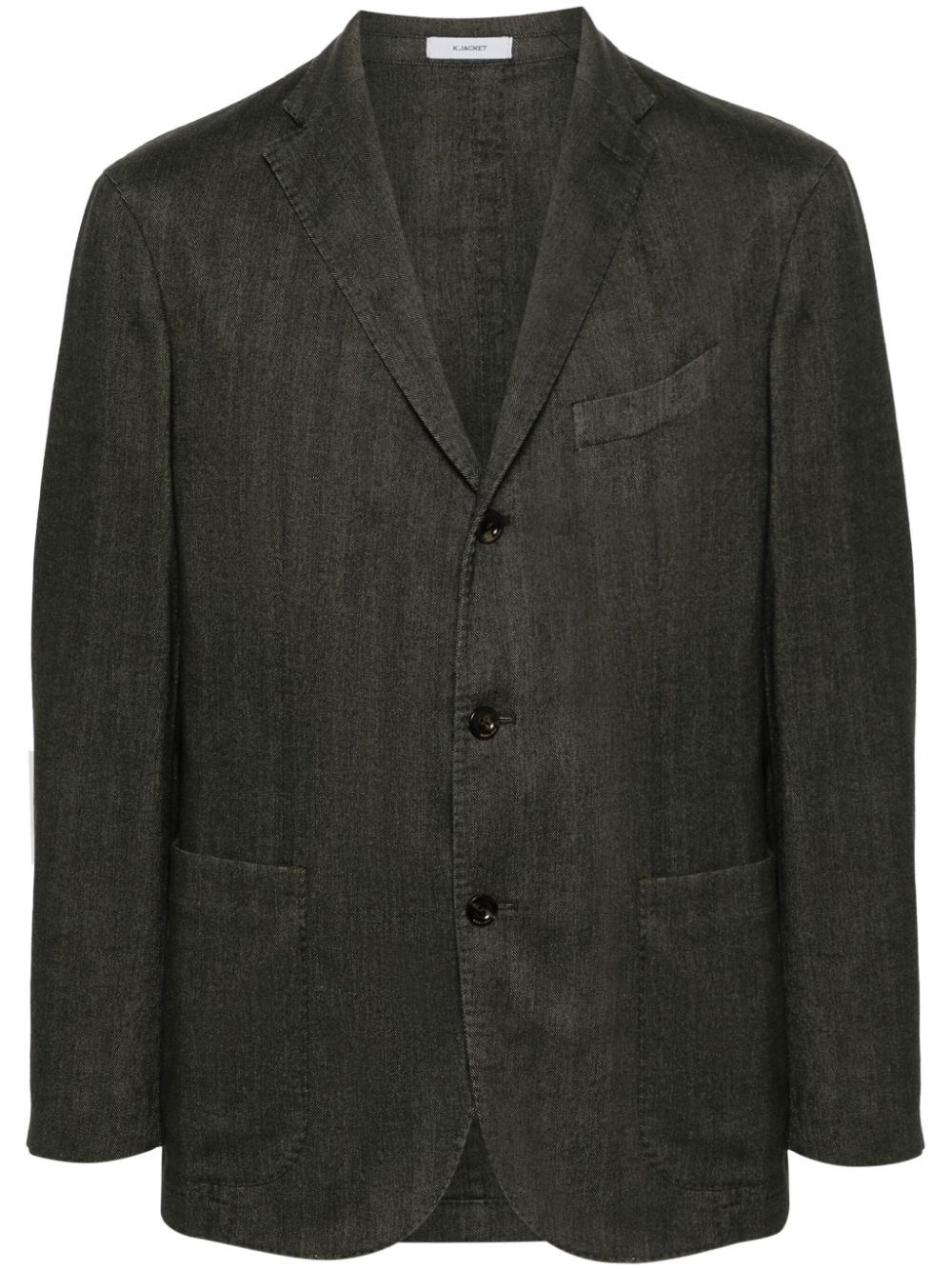 Boglioli single-breasted blazer - Grün von Boglioli