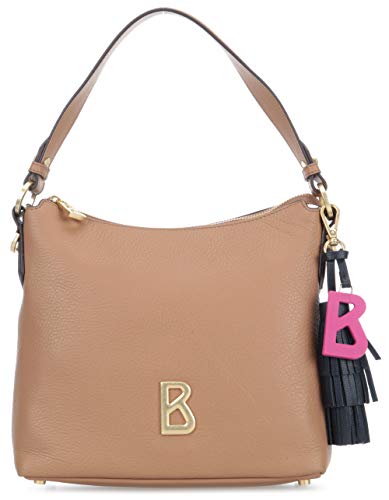 BOGNER Damen Ladis Marie Hobo Svz Schultertasche Braun (Cognac) von Bogner