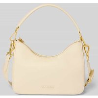 BOGNER Handtasche mit Label-Applikation Modell 'pontresina neve lora' in Ecru, Größe 1 von Bogner
