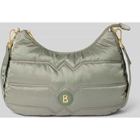 BOGNER Handtasche mit Steppnähten Modell 'wallis tessuto odette' in Schilf, Größe 1 von Bogner