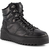 BOGNER Herren Boots schwarz Glattleder von Bogner