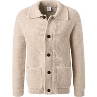 BOGNER Herren Cardigan beige Alpaka unifarben von Bogner