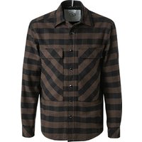 BOGNER Herren Overshirt braun Baumwolle von Bogner