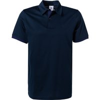 BOGNER Herren Polo-Shirt blau Baumwoll-Jersey von Bogner