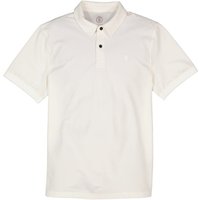 BOGNER Herren Polo-Shirt weiß Baumwoll-Piqué von Bogner