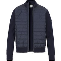BOGNER Herren Strickjacke blau unifarben von Bogner