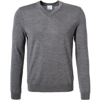 BOGNER Herren Pullover grau Schurwolle unifarben von Bogner