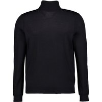 BOGNER Herren Rollkragenpullover schwarz Schurwolle unifarben von Bogner