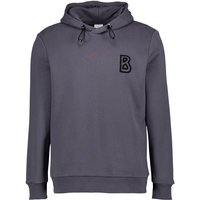 BOGNER Herren Hoodie grau Baumwolle unifarben von Bogner