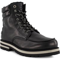 BOGNER Herren Schnürboots schwarz Glattleder von Bogner