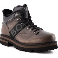 BOGNER Herren Schuhe braun Leder geprägt von Bogner