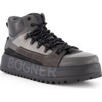 BOGNER Herren Schnürboots grau Glattleder von Bogner