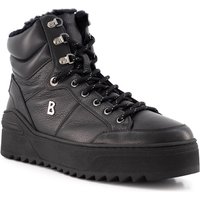 BOGNER Herren Boots schwarz Glattleder von Bogner
