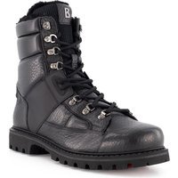 BOGNER Herren Schnürboots schwarz Glattleder von Bogner