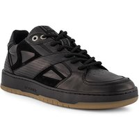 BOGNER Herren Sneaker Schwarz Glattleder von Bogner