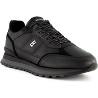 BOGNER Herren Sneaker schwarz Glattleder von Bogner