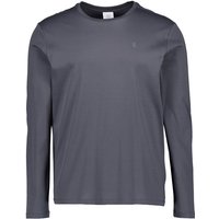 BOGNER Herren Longsleeve grau Baumwoll-Jersey von Bogner