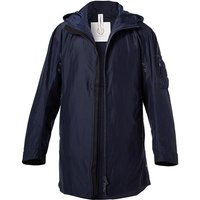 BOGNER Herren Parka blau Mikrofaser unifarben von Bogner