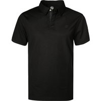 BOGNER Herren Polo-Shirt schwarz Baumwoll-Piqué von Bogner