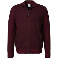 BOGNER Herren Strickjacke rot unifarben von Bogner