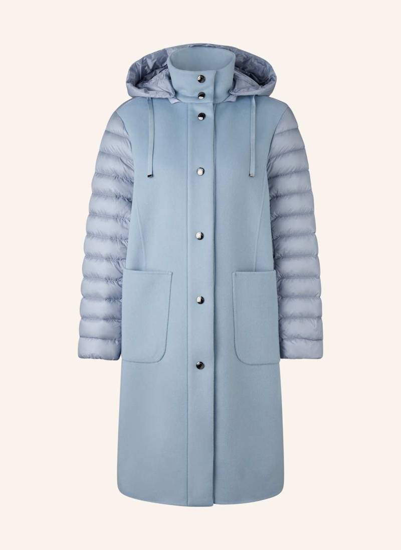 Bogner Daunenmantel Isy-d5 Im Materialmix blau von Bogner