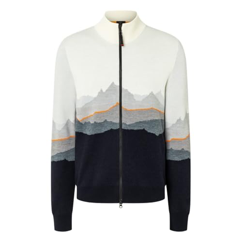 Bogner FIRE+Ice Herren Strickjacke Helmut, Farbe:grau, Größe:L von Bogner