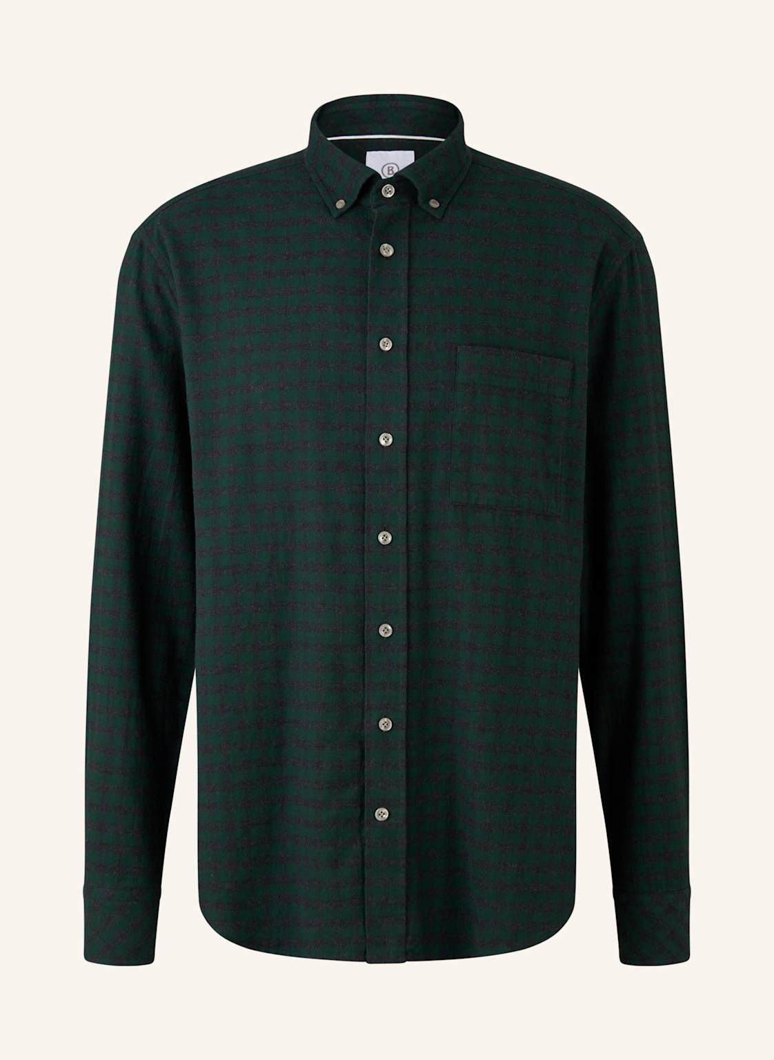 Bogner Flanellhemd Timt-2 Comfort Fit gruen von Bogner
