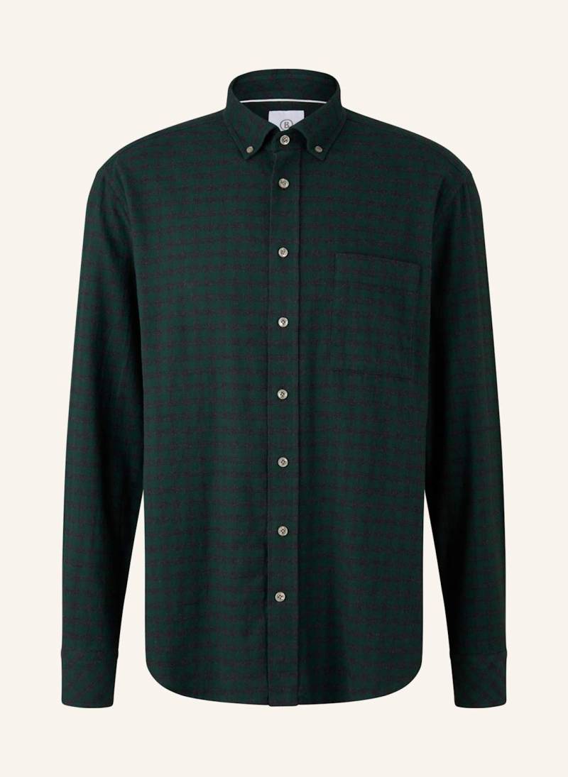 Bogner Flanellhemd Timt-2 Comfort Fit gruen von Bogner
