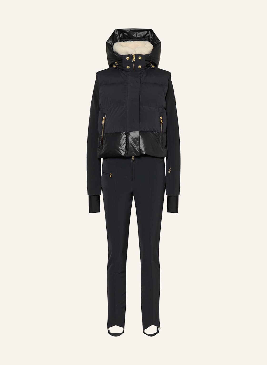 Bogner Set: Daunen-Skiweste Und Ski-Overall Ulla-D schwarz von Bogner
