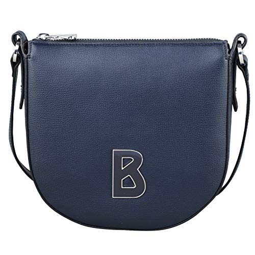 Bogner Zermatt Klara Schultertasche Damen Tasche aus Long-Grain-Leder, svz, 6x21x23 cm von Bogner