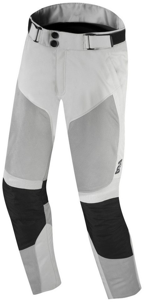 Bogotto Motorradhose Alastor Motorrad Textilhose Verbindungsreißverschluss,Knieprotektoren enthalten,Perforiert von Bogotto