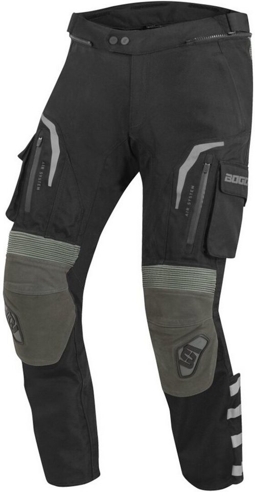 Bogotto Motorradhose Explorer-Z wasserdichte Motorrad Leder-/Textilhose Knieprotektoren enthalten,herausnehmbares Innenfutter,herausnehmb von Bogotto