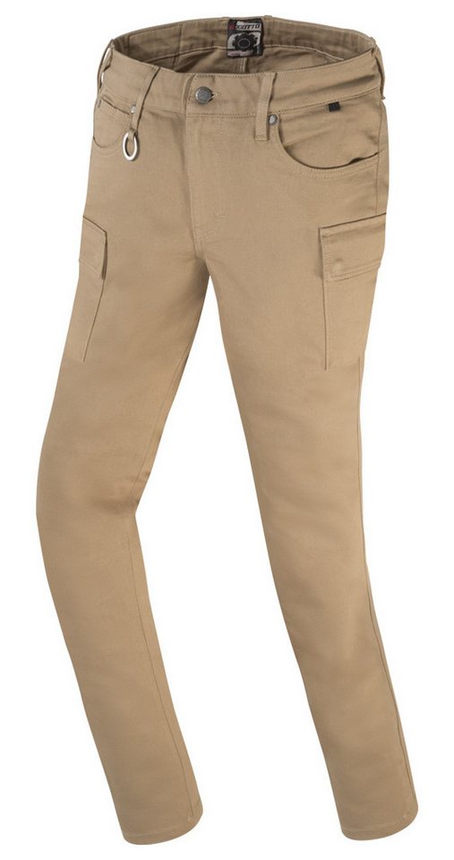 Bogotto Motorradhose Yagal Cargo Damen Motorrad Textilhose protektoren reflektierende reißverschluss von Bogotto