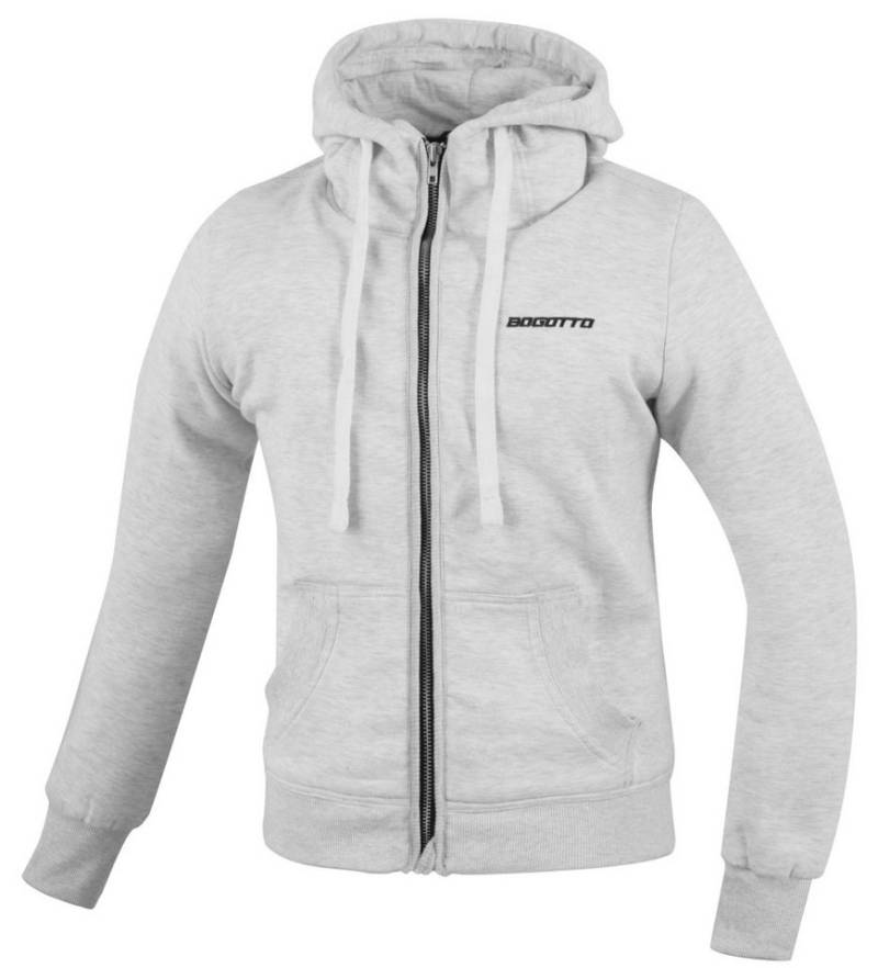 Bogotto Motorradjacke R-Ace Damen Motorrad Zip Hoodie protektoren von Bogotto
