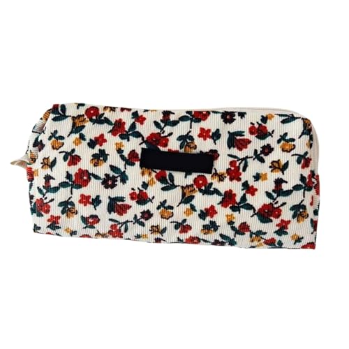 Bohany Florales Federmäppchen, Ästhetisches Federmäppchen - Kosmetiktasche Bleistiftbeutel Reißverschlusstasche,Make-up-Tasche, Aufbewahrungstasche, Kulturbeutel, Blumentasche, Make-up-Organizer, Bohany Florales Federmäppchen, Ästhetisches Federmäppchen - Kosmetiktasche Bleistiftbeutel Reißverschlusstasche,Make-up-Tasche, Aufbewahrungstasche, Kulturbeutel, Blumentasche, Make-up-Organizer, von Bohany