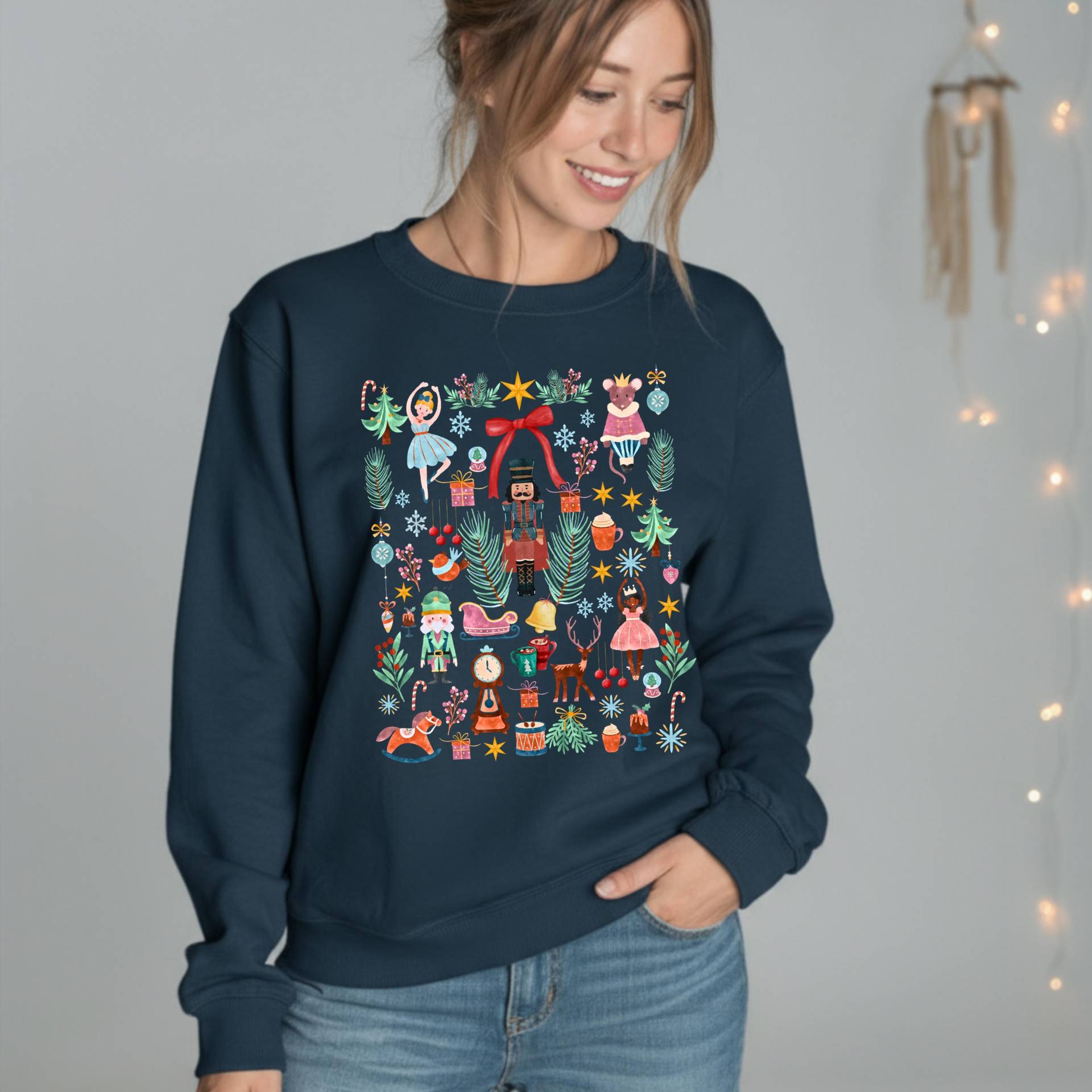 Mama & Me Sweater - Weihnachtsgeschenk Erstes Weihnachten Baby Pullover Bio-Baumwolle Familien Outfit Weihnachtsfest Chrismas von BohemeDeFleur