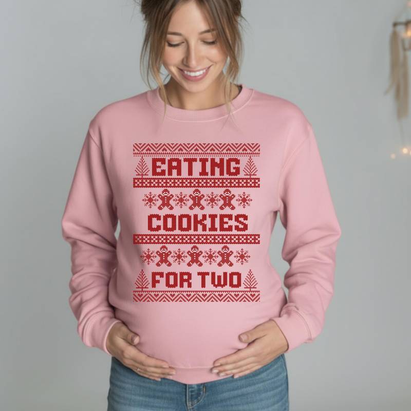 Merry Christmas Sweatshirt - Schwangerschaft Verkünden Weihnachtspullover Become A Baby- Cozy Holiday Pullover Santa Baby, Eltern Werden von BohemeDeFleur